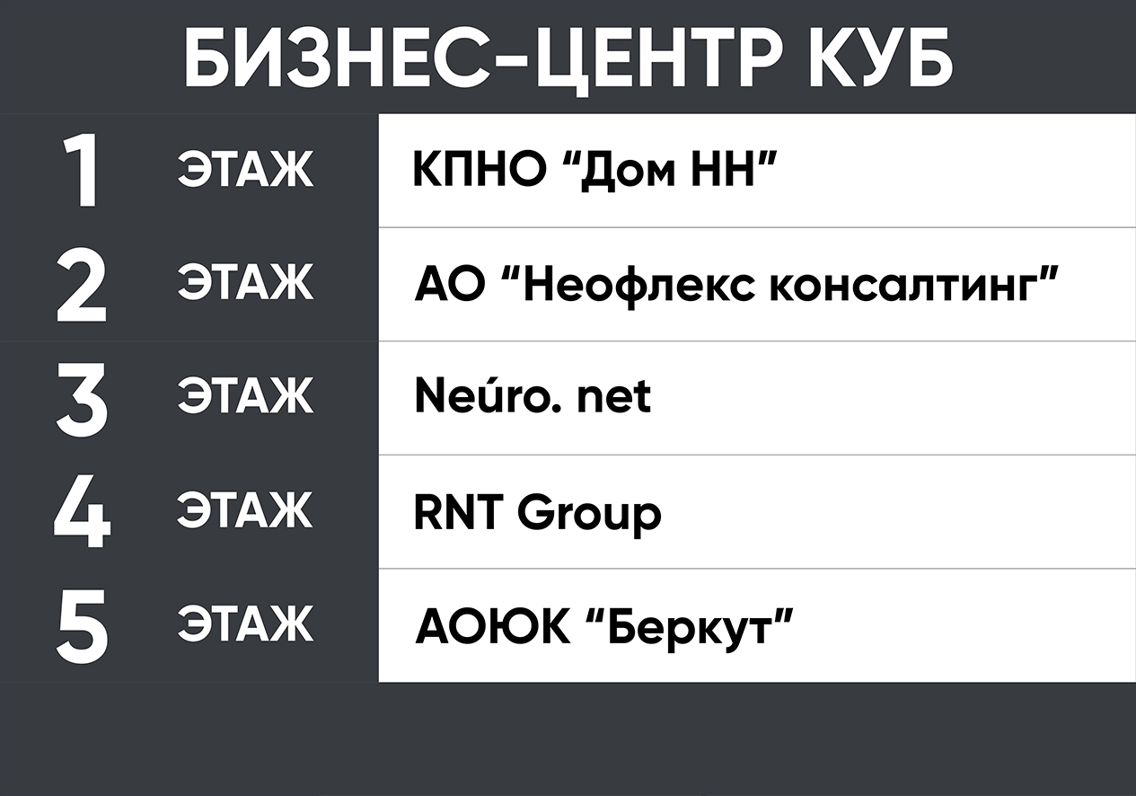 Бизнес-центр Куб - Торговый центр - Куб